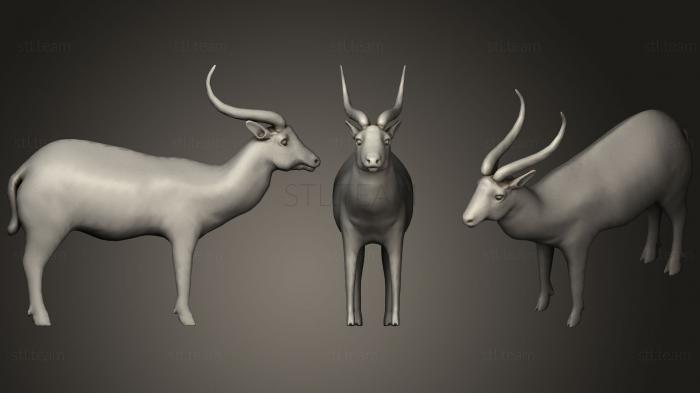 3D model Antelope (STL)